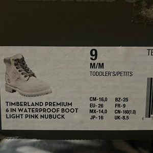 Brand new toddlers size 9 boots